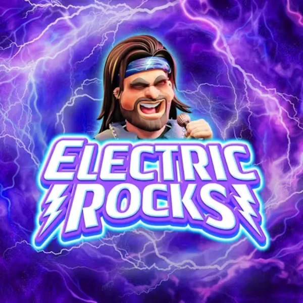 Official Slots logo: Electric Rocks by Inspired Gaming at Lanista Casino