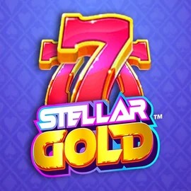 Stellar Gold logo by Snowborn Games at Lanista Casino
