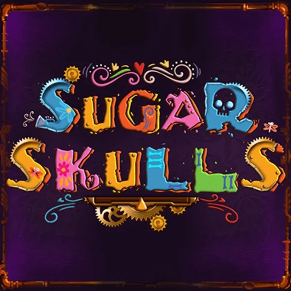 Sugar Skulls logo by Booming Games Lanista Casino